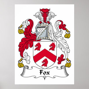 Póster Escudo de la familia del Fox