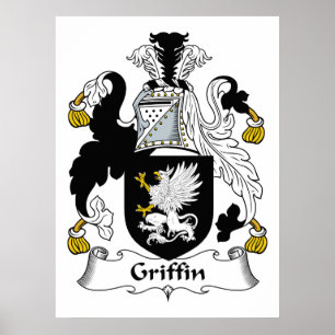 Póster Escudo de la familia del grifo