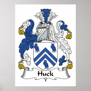 Póster Escudo de la familia del Huck