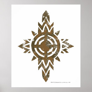 Póster Escudo de Rohan