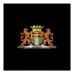 Póster Escudo de Rotterdam