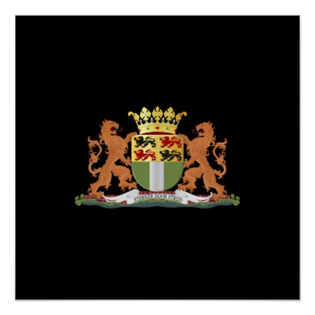 Póster Escudo de Rotterdam (Anverso)