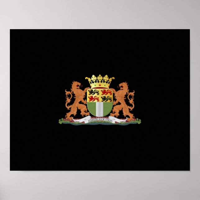 Póster Escudo de Rotterdam (Frente)