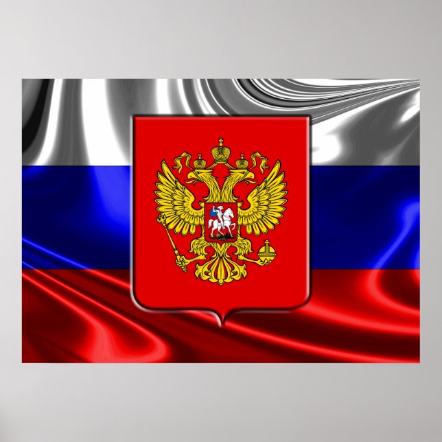 Póster Escudo de Rusia (Frente)