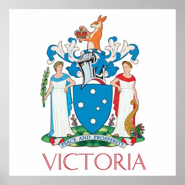 Póster Escudo de Victoria (Frente)