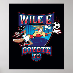 Póster Escudo del Club de Fútbol WILE E. COYOTE™