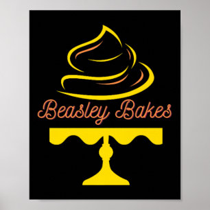 Póster Escuela Clen Montessori Beasley Bakes Fundraiser T