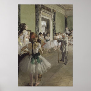 Arte Posters Y Lienzos Pinturas Famosas Del Ballet Zazzle Es