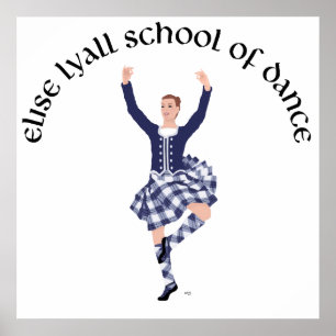 Póster Escuela de baile CUSTOM Elise Lyall