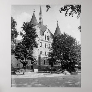 Póster Escuela de Correspondencia Scranton Pa.Poster