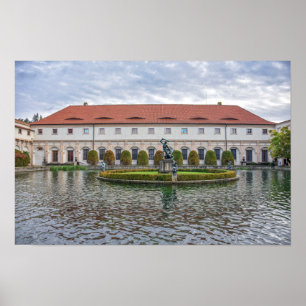 Póster Escuela de Equitación Histórica Waldstein, Praga