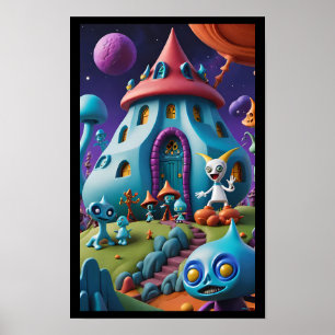 Póster Escuela de Groll Town