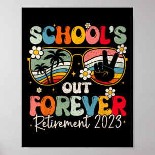 Póster Escuela de Groovy para siempre jubilado