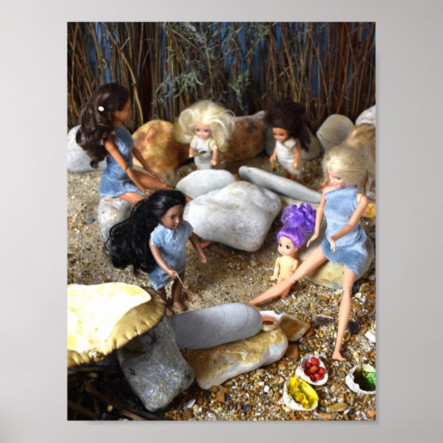 Póster Escuela de la Edad de Piedra, poster (Frente)