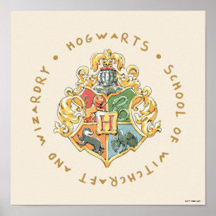 Póster Escuela de Magia y Hechicería HOGWARTS™