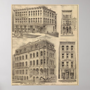 Póster Escuela de Negocios Saint Paul, Minnesota