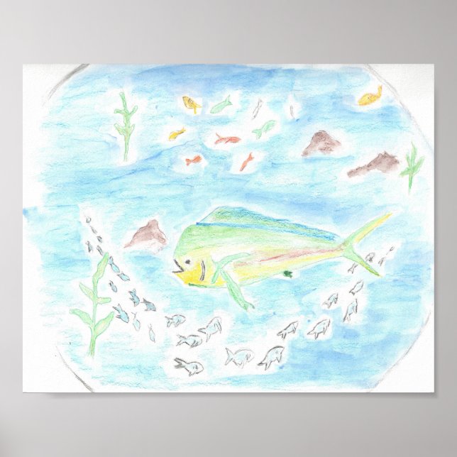 Póster Escuela de Peces (Frente)