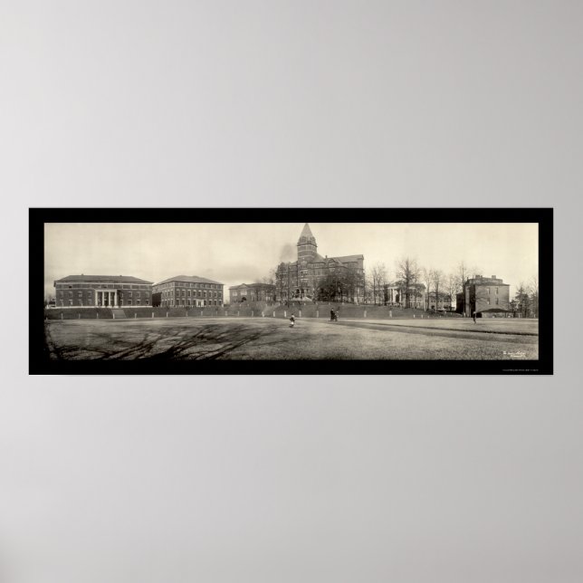 Póster Escuela de Tecnología de Atlanta Foto 1909 (Frente)