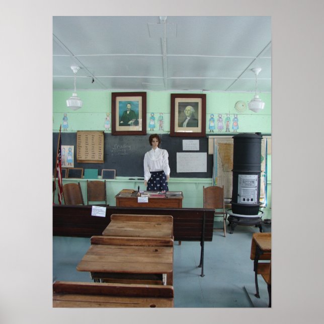 Póster Escuela de un dormitorio (Frente)