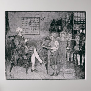 Póster Escuela de vejez en Pensilvania