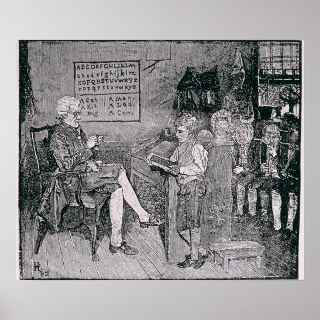 Póster Escuela de vejez en Pensilvania (Frente)