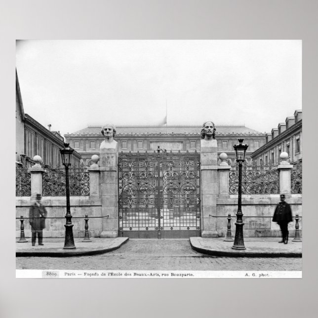 Póster Escuela Nacional Superior de Bellas Artes (Frente)