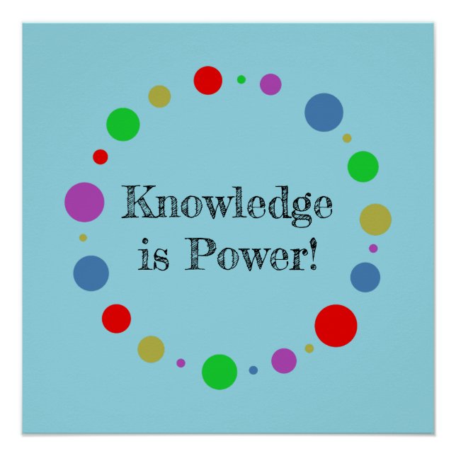 Póster Escuela personalizada, biblioteca de arte geométri (Anverso)