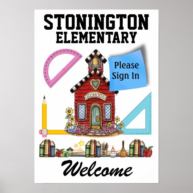 Póster Escuela - Profesora - SRF (Frente)