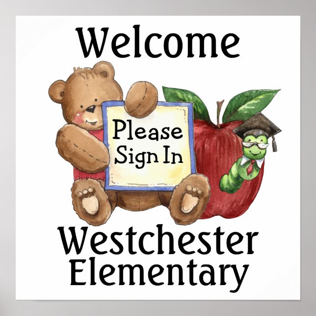 Póster Escuela - Profesora - SRF (Frente)