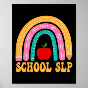 Póster Escuela Secundaria Lápiz Arcoiris Mujeres Ck To Sc