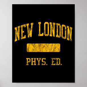 Póster Escuela Secundaria New London Hs New London Ct Ed