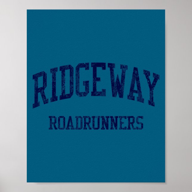 Póster Escuela secundaria Ridgeway hs memphis tn deportes (Frente)