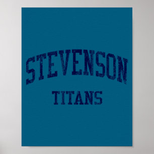 Póster escuela secundaria stevenson hs sterling heights m
