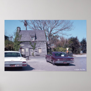 Póster Escuela St. Augustine Florida