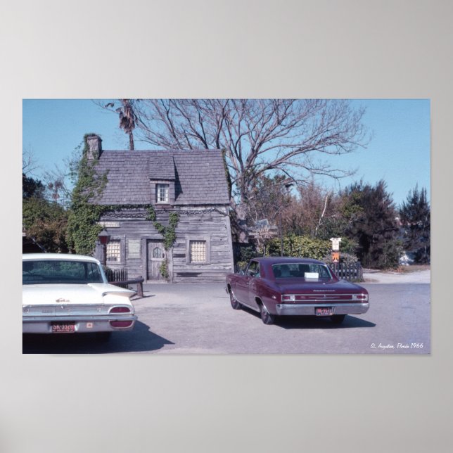 Póster Escuela St. Augustine Florida (Frente)