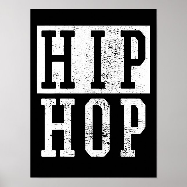 Póster Escuela Vieja 90 años 90 Hip Hop Rap Damiseta (Frente)