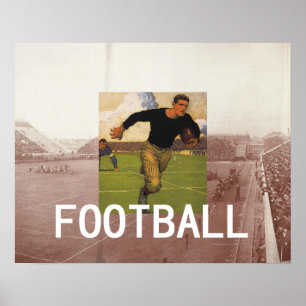Póster Escuela vieja del fútbol