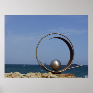 PÓSTER ESCULTURA DE ACERO