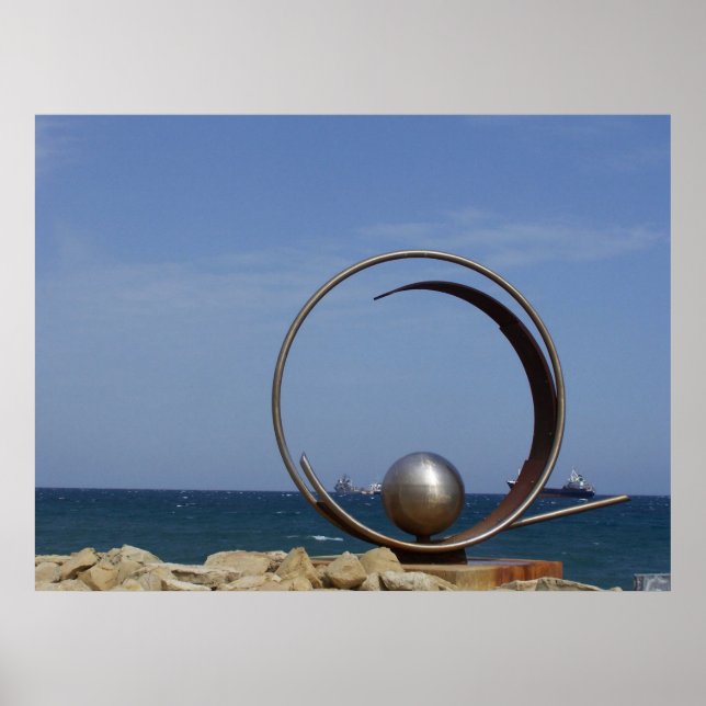 PÓSTER ESCULTURA DE ACERO (Frente)