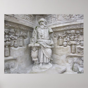 Póster Escultura de iglesia