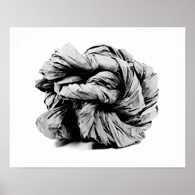 Póster Escultura de papel (Frente)