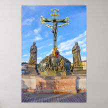 Escultura del Calvario, Puente Carlos, Praga