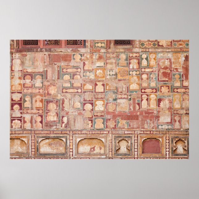 Póster Escultura mural de época (Frente)