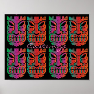 Póster Escultura Twin Tiki Thunder_Cove