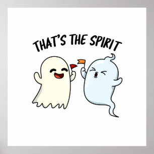 Póster Ese es el ardid fantasma de Halloween