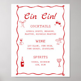 Póster Ese es el bar de la ducha más nupcial