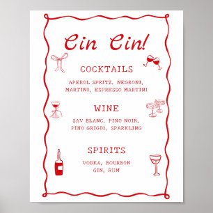 Póster Ese es el bar de la ducha más nupcial