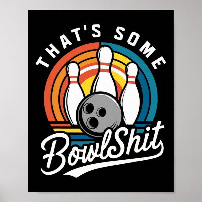 Póster Ese es el divertido boliche de Bowling (Frente)