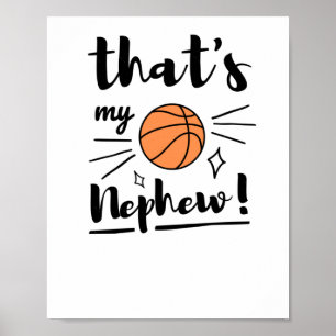 Póster Ése es mi baloncesto sobrino