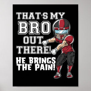 Póster Ese es mi hermano ahí afuera, hermana del hermano